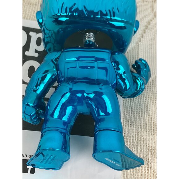 Funko Pop! Marvel Avengers Endgame: Blue Chrome Hulk 499 Loose Vinyl Figure - Picture 10 of 11
